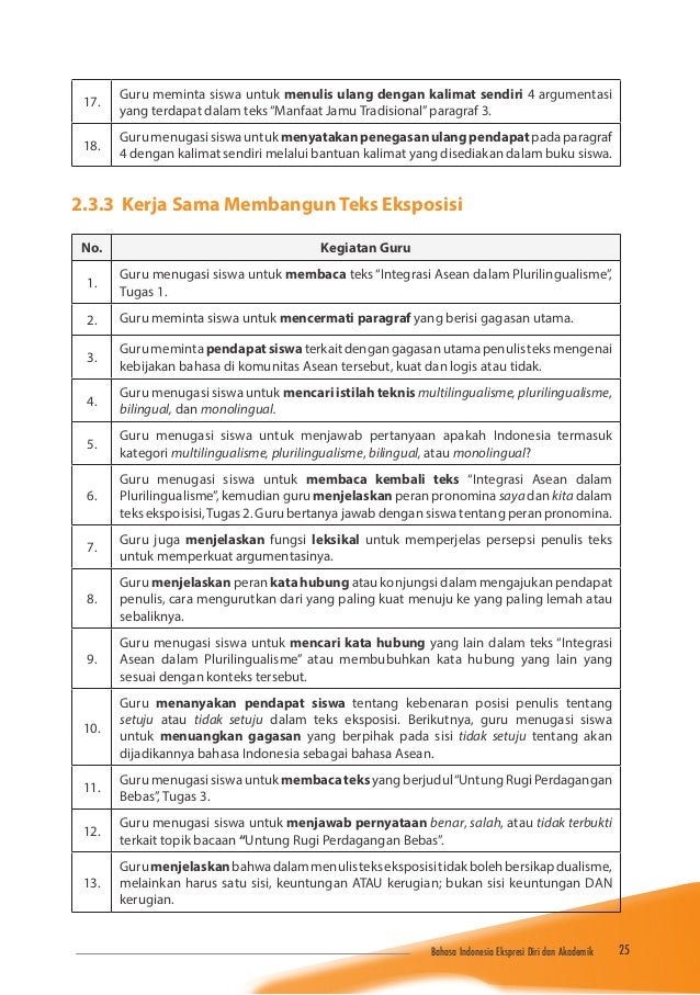 42++ Contoh kata teknis dalam teks prosedur information