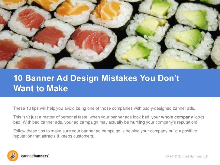 10 Banner Ad Design Mistakes You Don T Want To Make