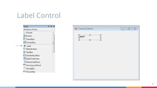 Module 2 is focused on Basic Controls in C# | PPTX