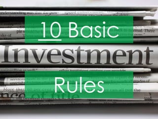 10 Basic
Rules
 