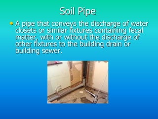 Basic Plumbing System 