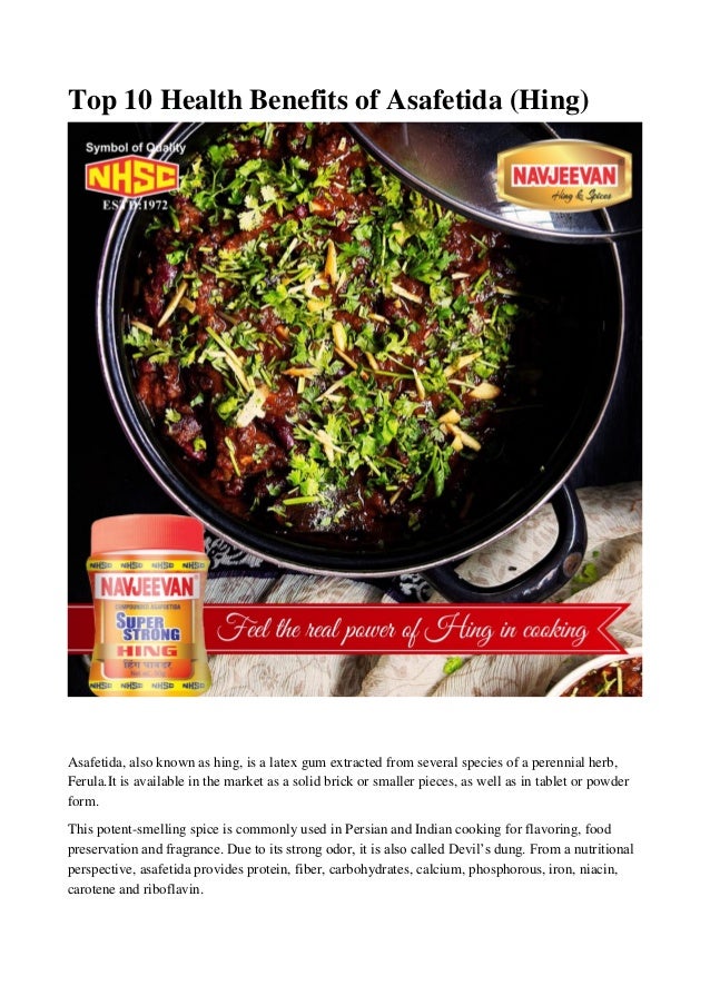 10 benefits of asafoetida hing
