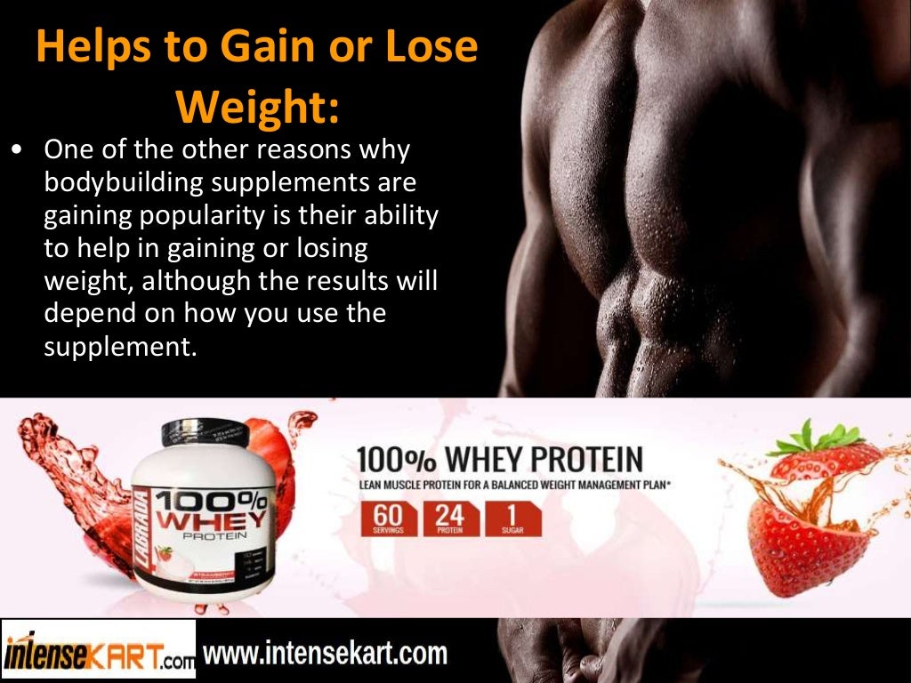 10 benefits of bodybuilding supplements - IntenseKart.com