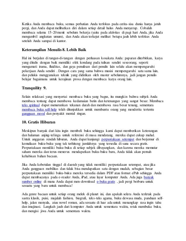 10 Benefits Of Reading 10 Benefits Of Reading