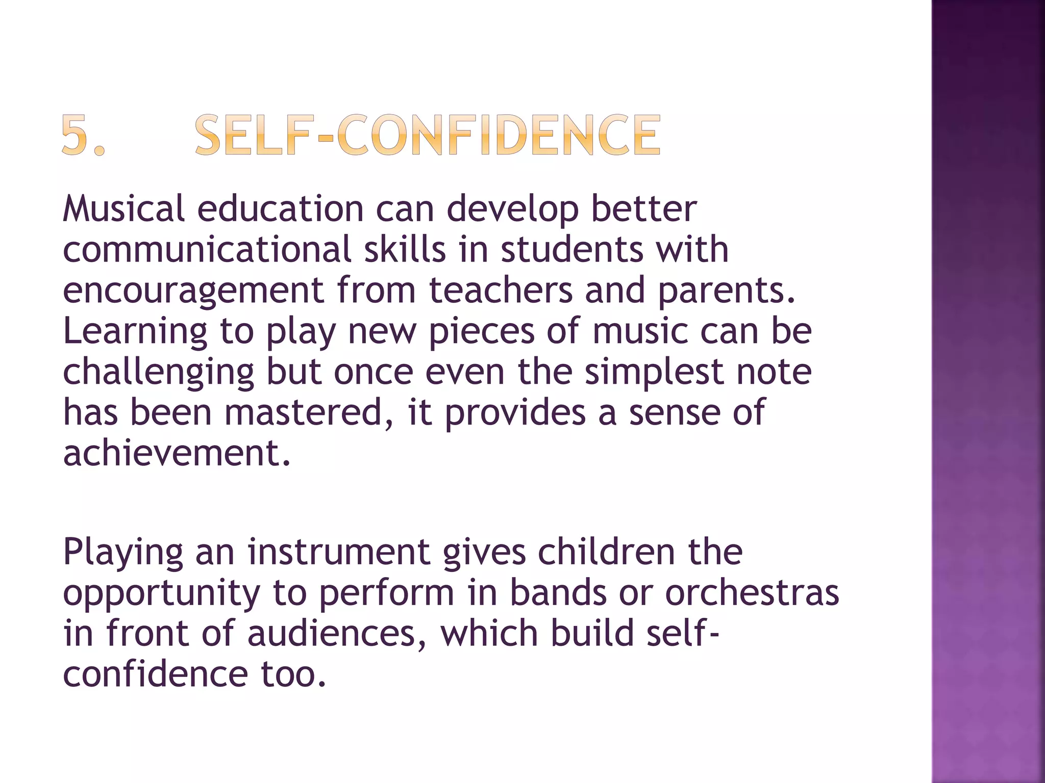 10 benefits of studying music