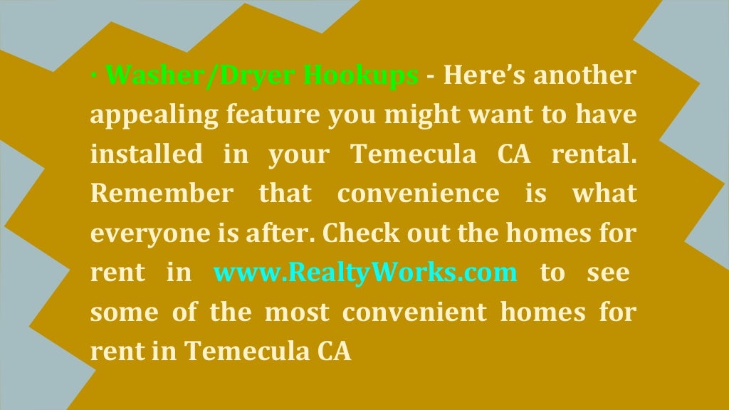 10 Best Amenities List by the Best Temecula Property Management