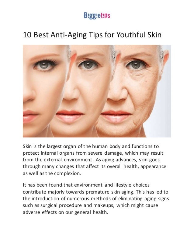 anti aging tips