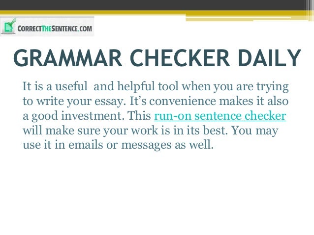 essay punctuation checker