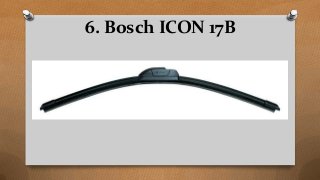 6. Bosch ICON 17B
 