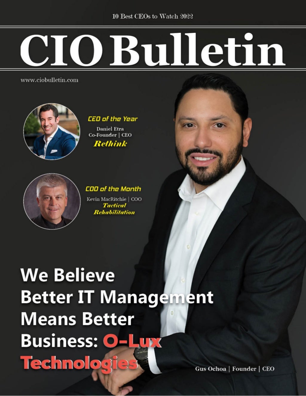 CIO Bulletin 10 Best CEOs to Watch 2022 PDF