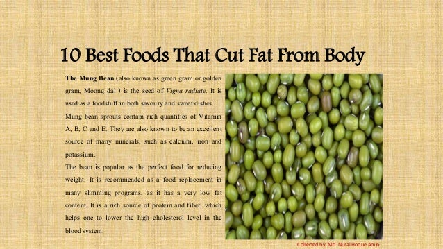 10 best foods that cut fat from body