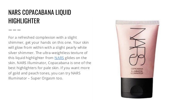 liquid highlighter nars
