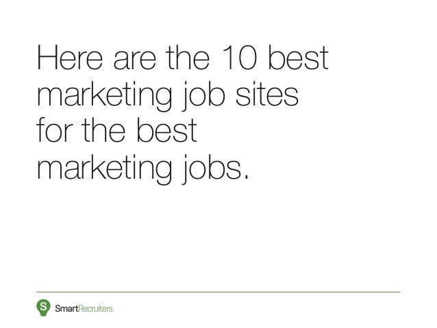 10 best marketing job boards the best job boards