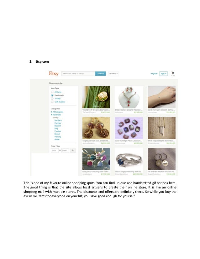 10 best online stores for holiday shopping