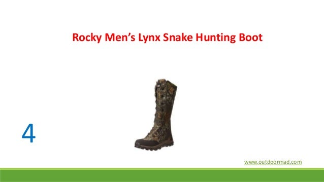 best snake hunting boots