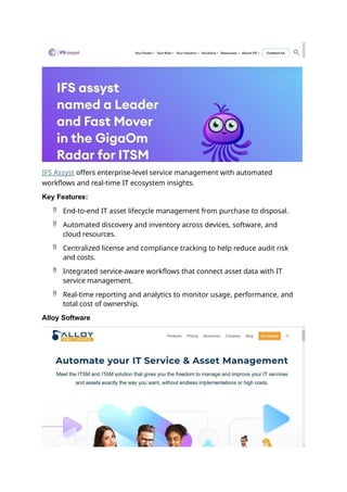 10 Best Software Asset Management for 2026 - Apps 365 | PPTX