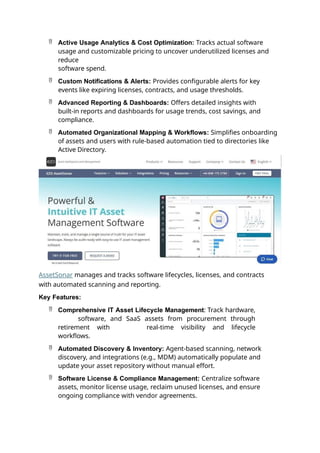 10 Best Software Asset Management for 2026 - Apps 365 | PPTX