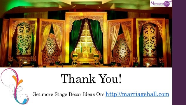 10 Best Stage Decoration Ideas For Indian Wedding