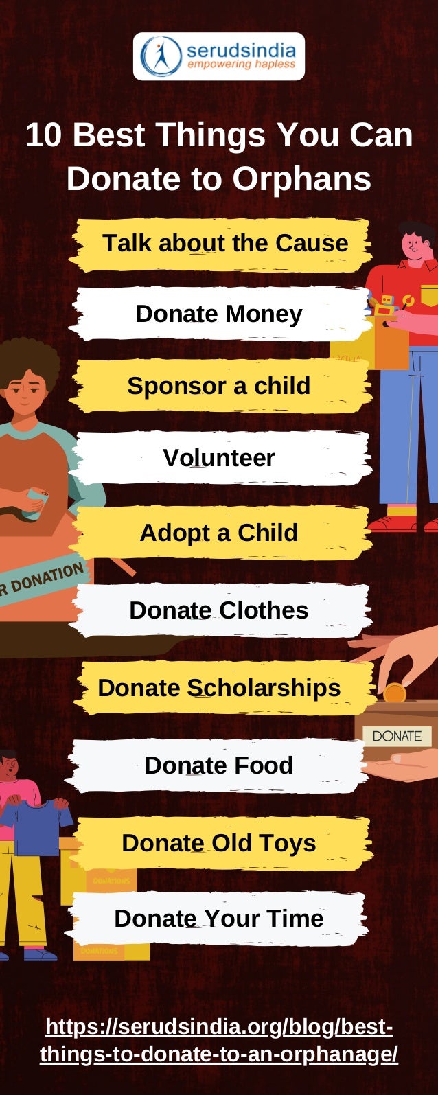 10 Best Things You Can Donate to Orphans