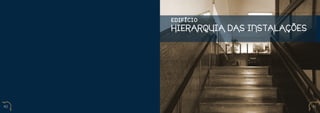 EDIFÍCIO
     HIERARQUIA DAS INSTALAÇÕES




40                                41
 