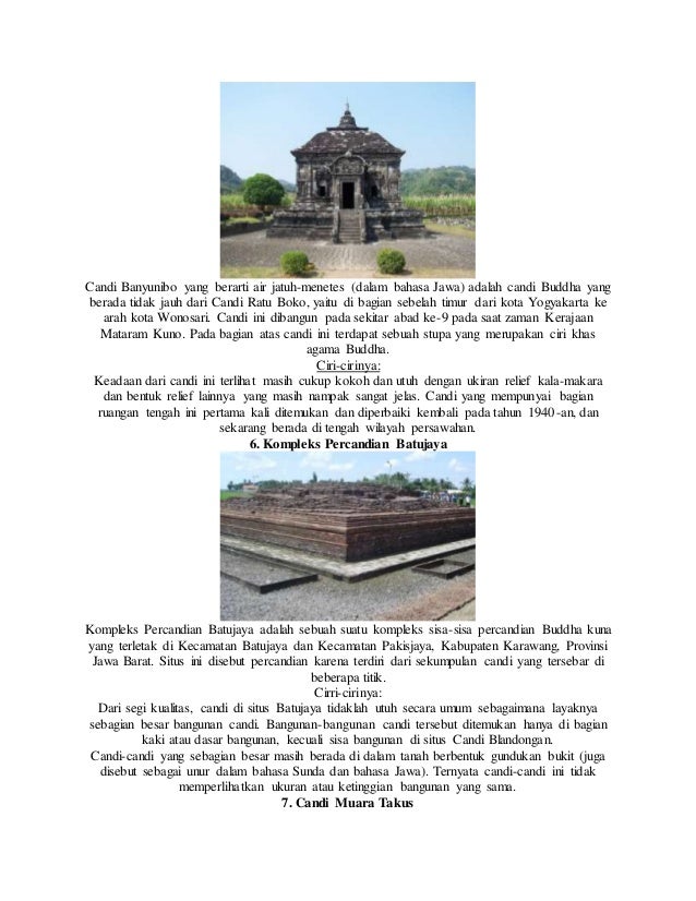 10 Candi Budha Dan Hindu Di Indonesia