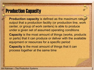 10 capacity management | PPT