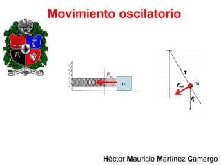 Movimiento oscilatorio

Fe
m

m

Héctor Mauricio Martínez Camargo

 