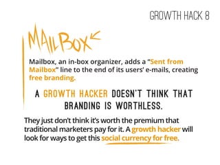 10 Classic Growth Hacks: Hints at the Future of Marketing