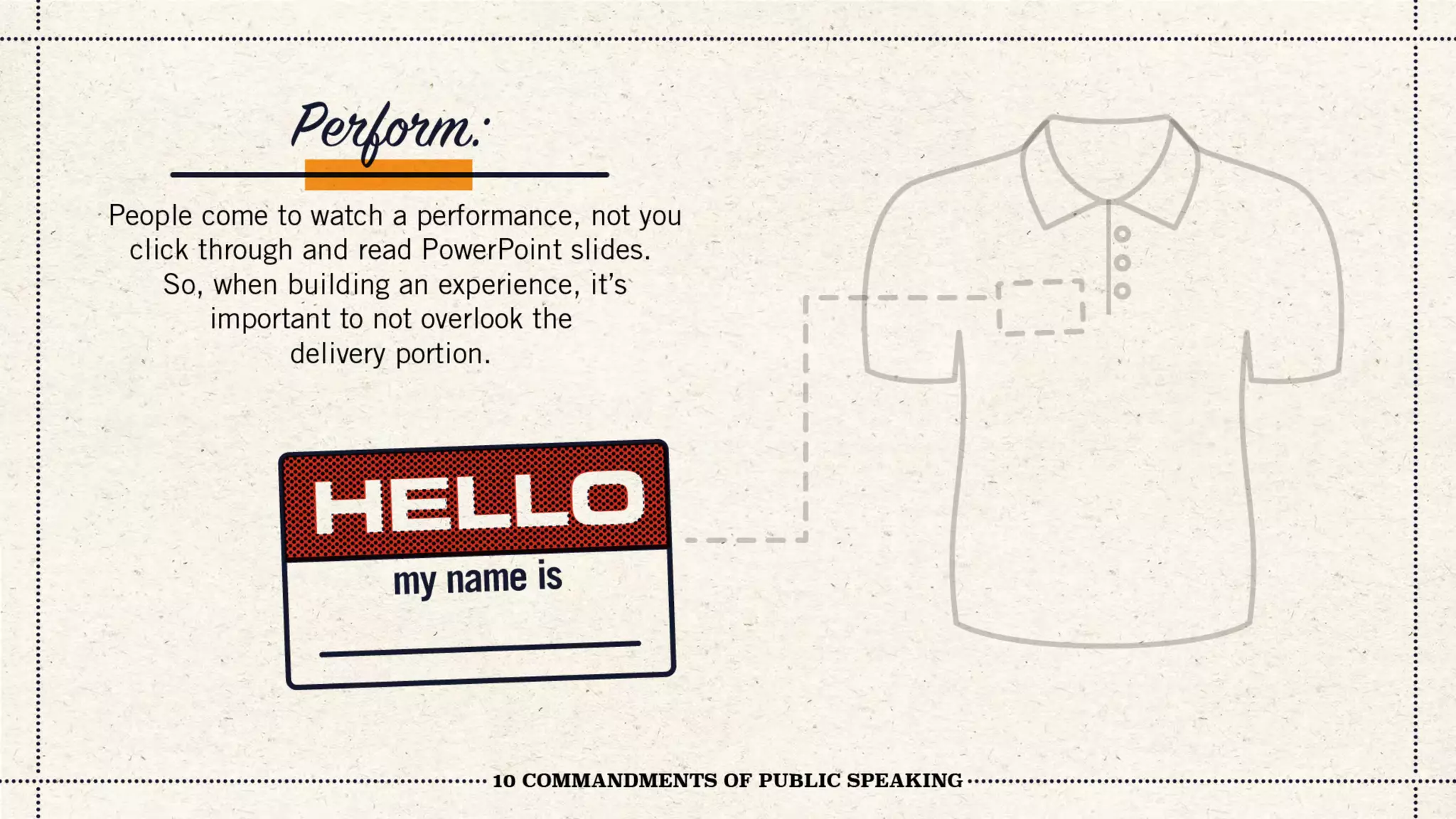 10 Commandments of Public Speaking