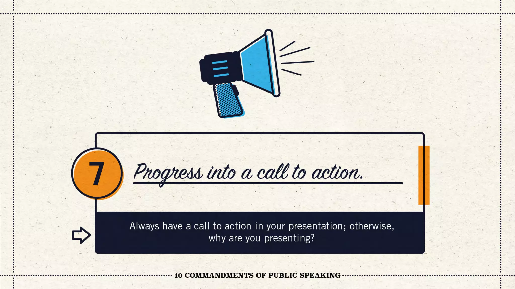 10 Commandments of Public Speaking