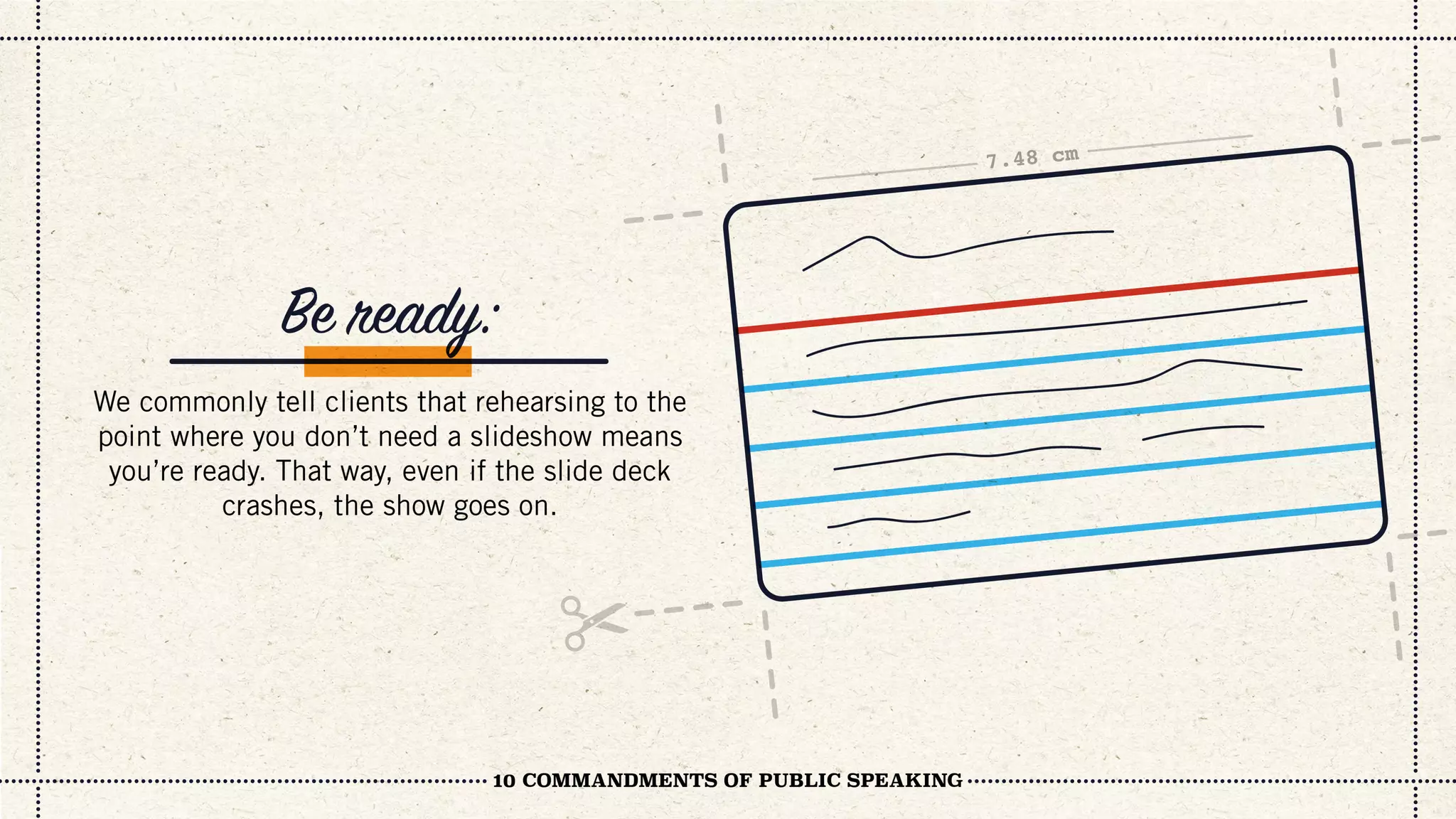 10 Commandments of Public Speaking