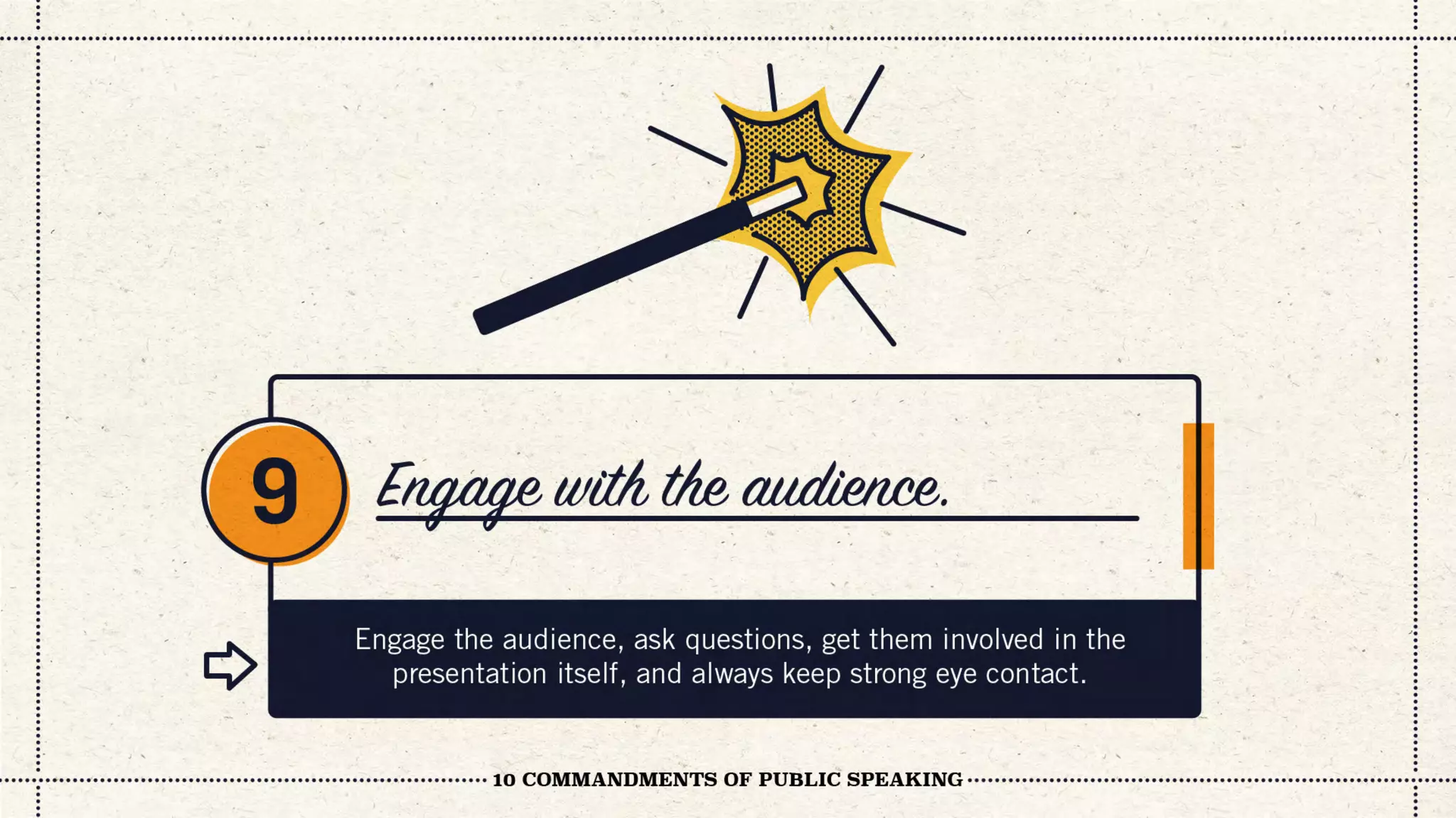 10 Commandments of Public Speaking