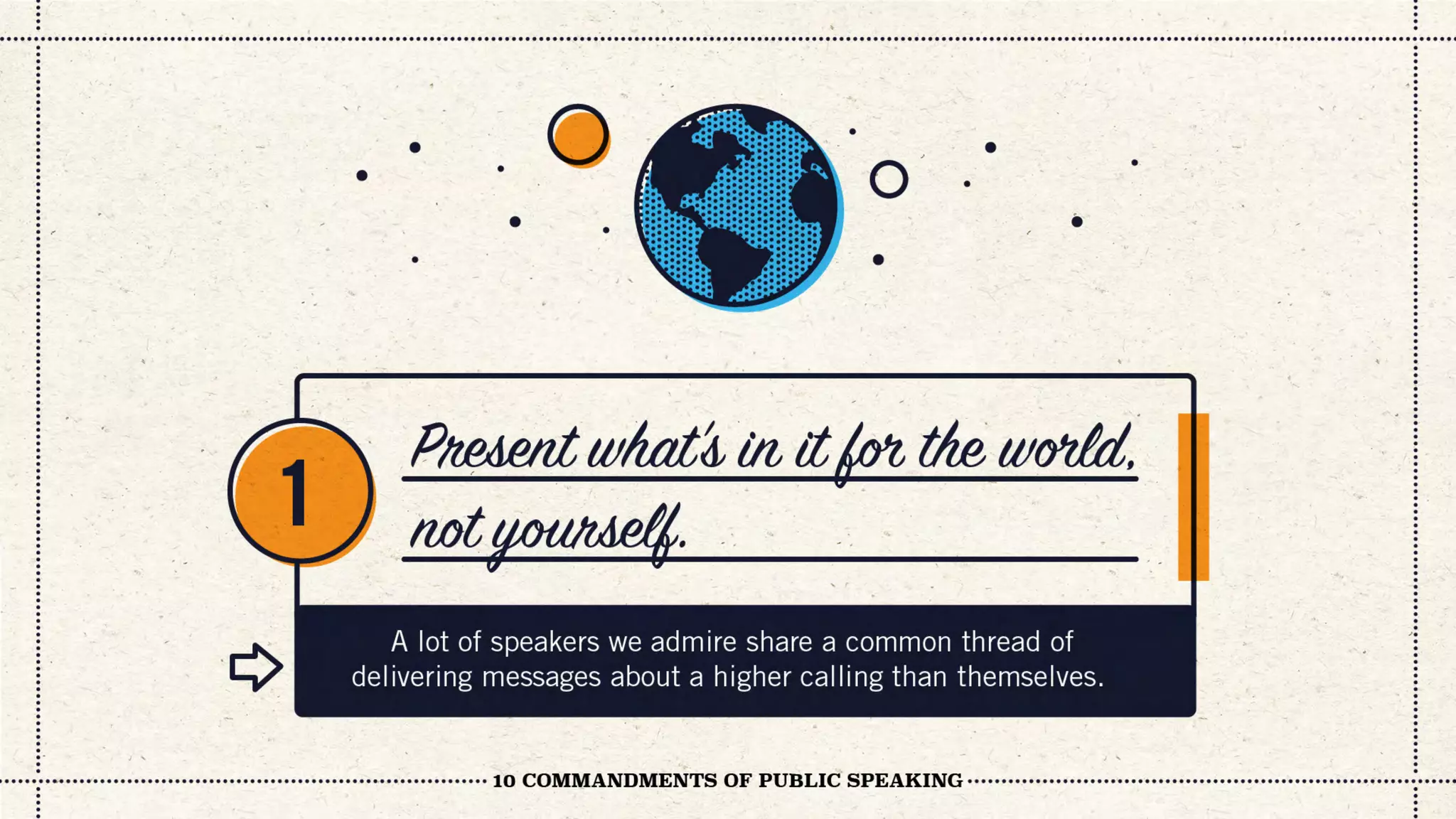 10 Commandments of Public Speaking