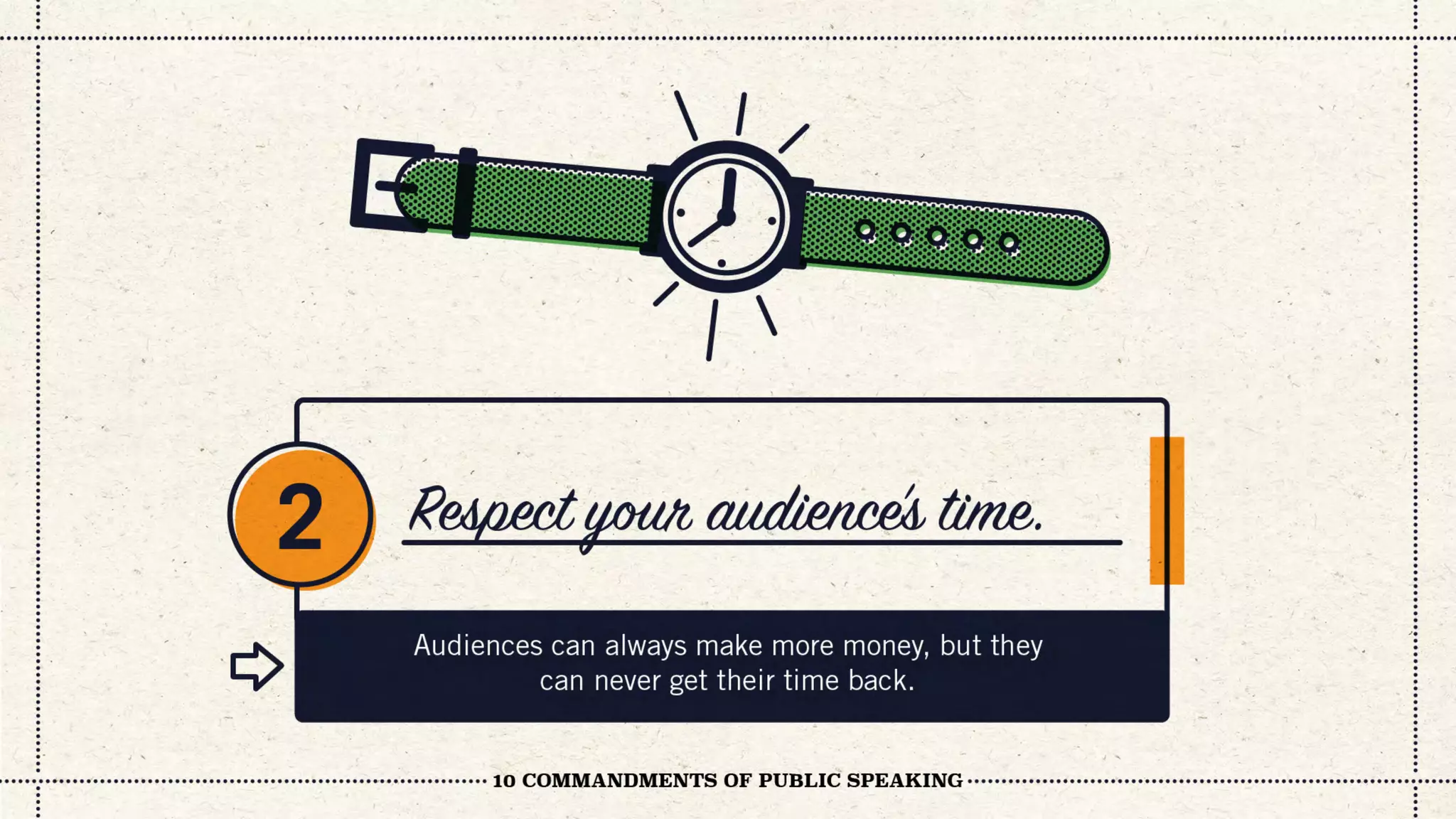 10 Commandments of Public Speaking