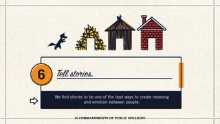 10 Commandments of Public Speaking