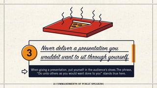 10 Commandments of Public Speaking