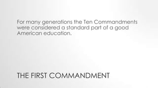 10 commandments 1 | PPTX