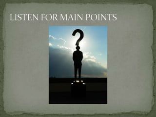 10 Commandments For Listening | PPTX