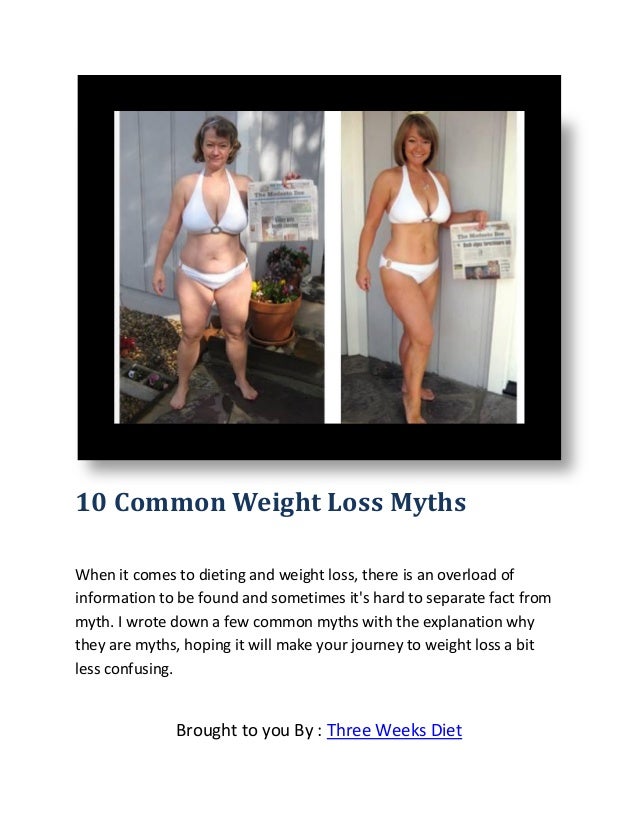 10-common-weight-loss-myths