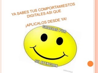 10 comportamiestos digitles