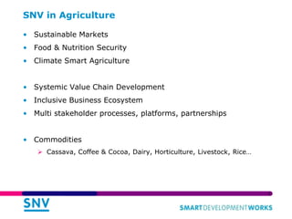 Supporting cooperatives in Uganda
