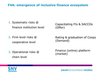 Supporting cooperatives in Uganda