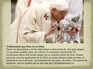10 consejos del Papa Benedicto XVI a la gente joven | PPSX
