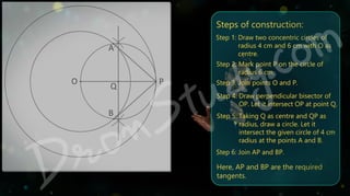 Class 10 Construction - Revision Notes