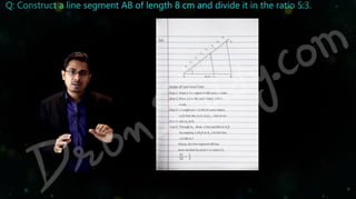 Class 10 Construction - Revision Notes