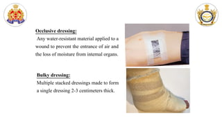Bulky Form Comprehensive Training on Control of Bleeding and Wound Care Techniques ...