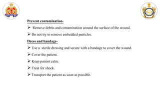 Comprehensive Training on Control of Bleeding and Wound Care Techniques ...