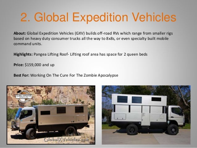 10 Cool Off-Road RVs For Real Adventure 10 Cool Off-Road RVs For Real Adventure