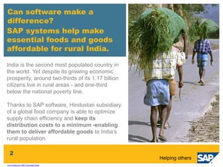 More Cool Things about SAP Use the following slides only for conversations/ supporting facts 
