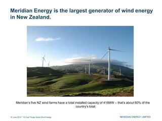 10 Cool Things About Wind Energy